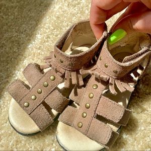 PEDIPED Leather Velcro Sandal